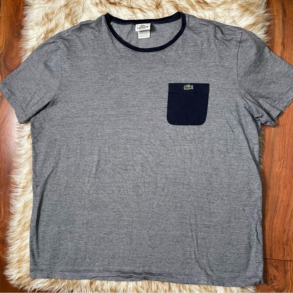 Men’s Lacoste pocket tee